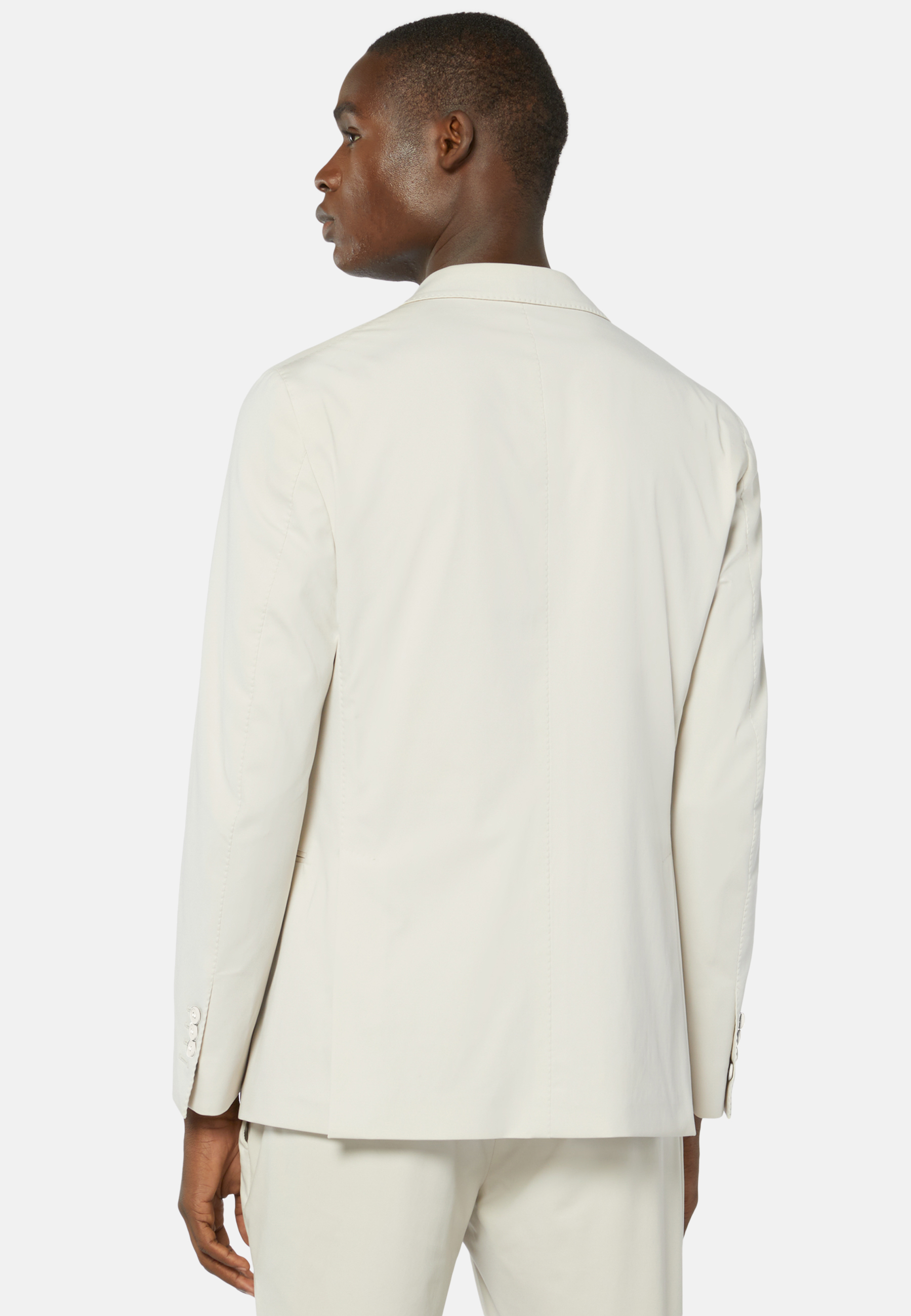 Белая нейлоновая куртка B Tech Stretch для спорта и фитнеса – фото №  4