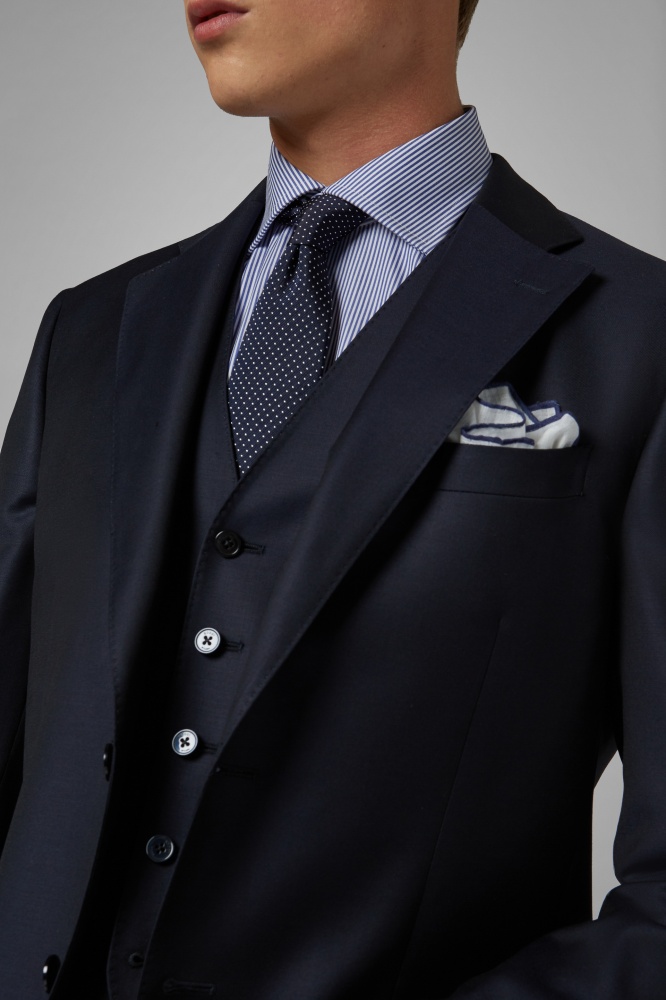 BLAZER NAVY DRESS FROM BERLIN WOOL BLAZER NAVY DRESS FROM BERLIN WOOL