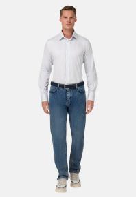 Рубашка из хлопка в полоску Regular Fit