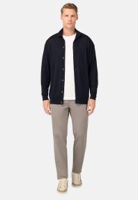 Кардиган трикотажный из шерсти, шёлка и кашемира