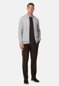 Свитер на молнии из смеси кашемира