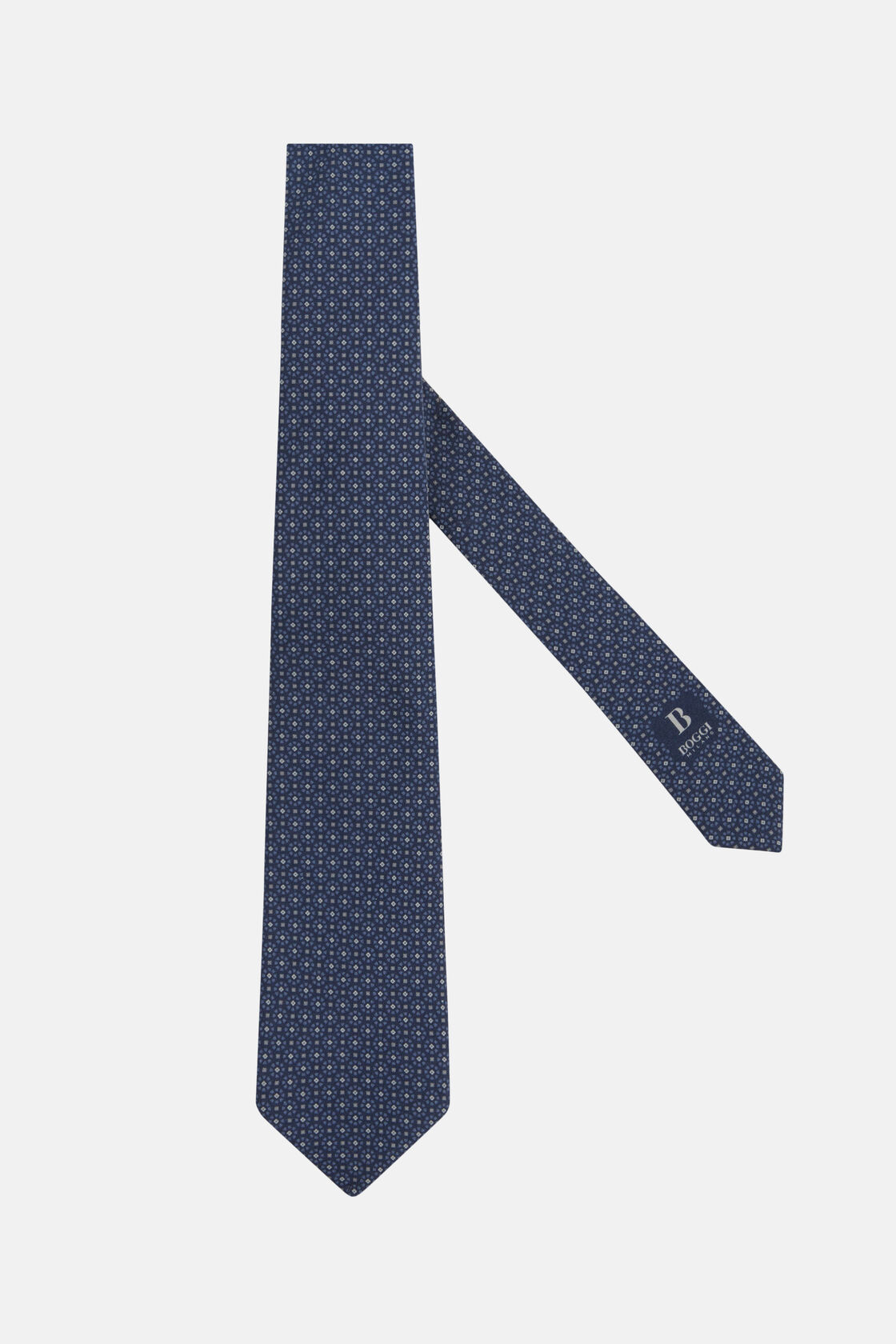 Шелковый галстук с абстрактными узорами для спорта и фитнеса – фото №  1