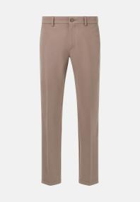 Брюки из эластичного хлопка Slim fit
