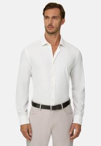 Рубашка приталенного кроя (slim fit) из эластичного нейлона B Tech