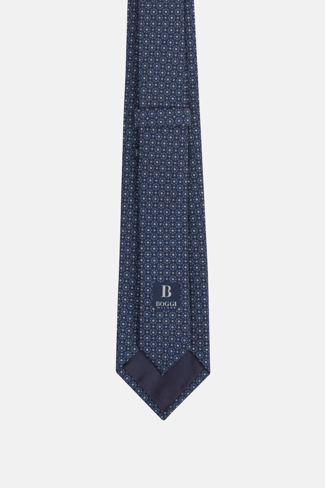 Шелковый галстук с абстрактными узорами для спорта и фитнеса – фото №  3