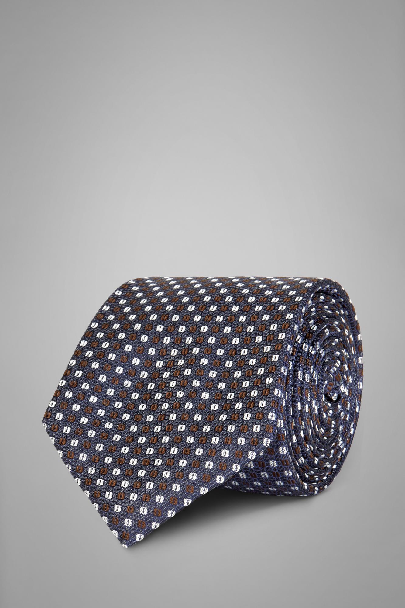 Жаккардовый галстук из шёлка с рисунком для спорта и фитнеса – фото №  1