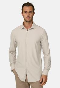 Рубашка приталенного кроя (slim fit) из эластичного нейлона B Tech