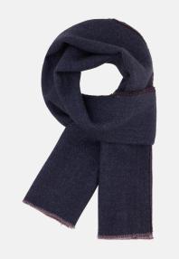 Шарф с двойным принтом «шеврон»