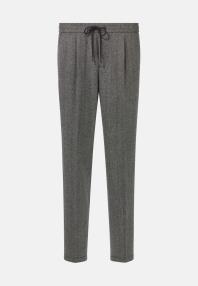 Городские брюки из фланели Regular fit
