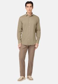 Рубашка Regular Fit из японского джерси