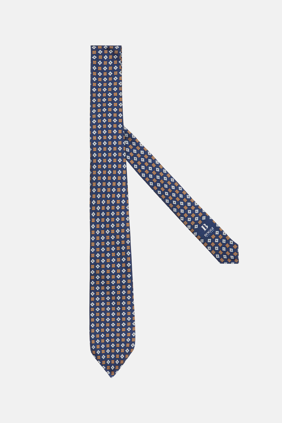 Шелковый галстук с узором для спорта и фитнеса – фото №  2