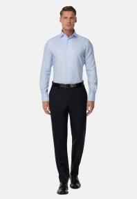 Рубашка из хлопка прямого кроя