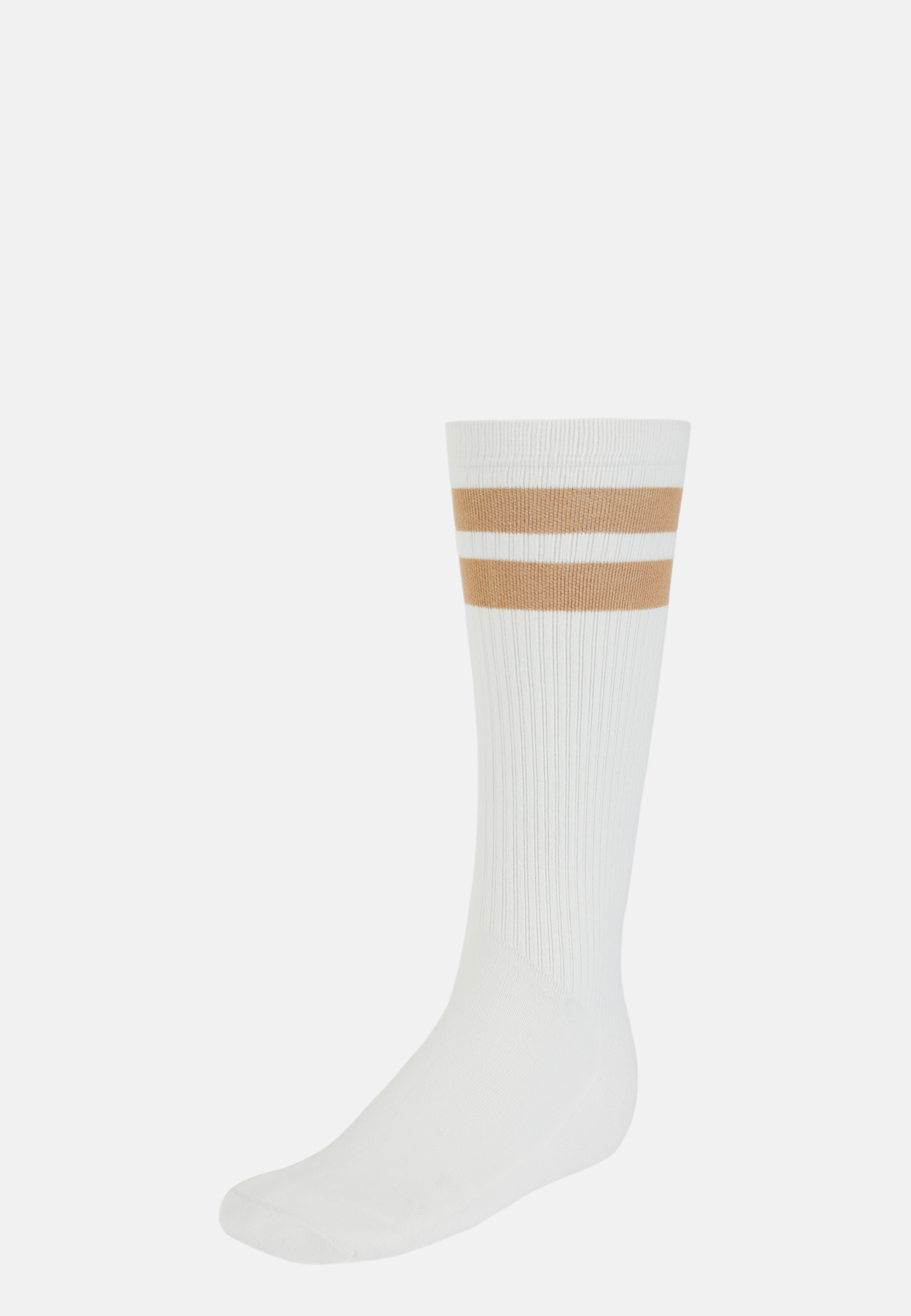 Носки из смесового хлопка с контрастной деталью для спорта и фитнеса – фото №  2