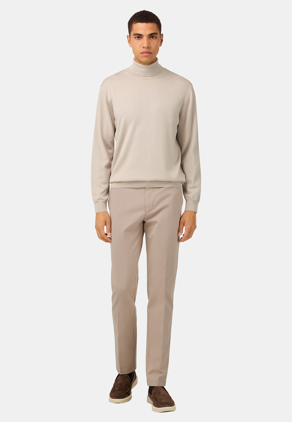 Брюки из эластичного хлопка для спорта и фитнеса – фото №  4