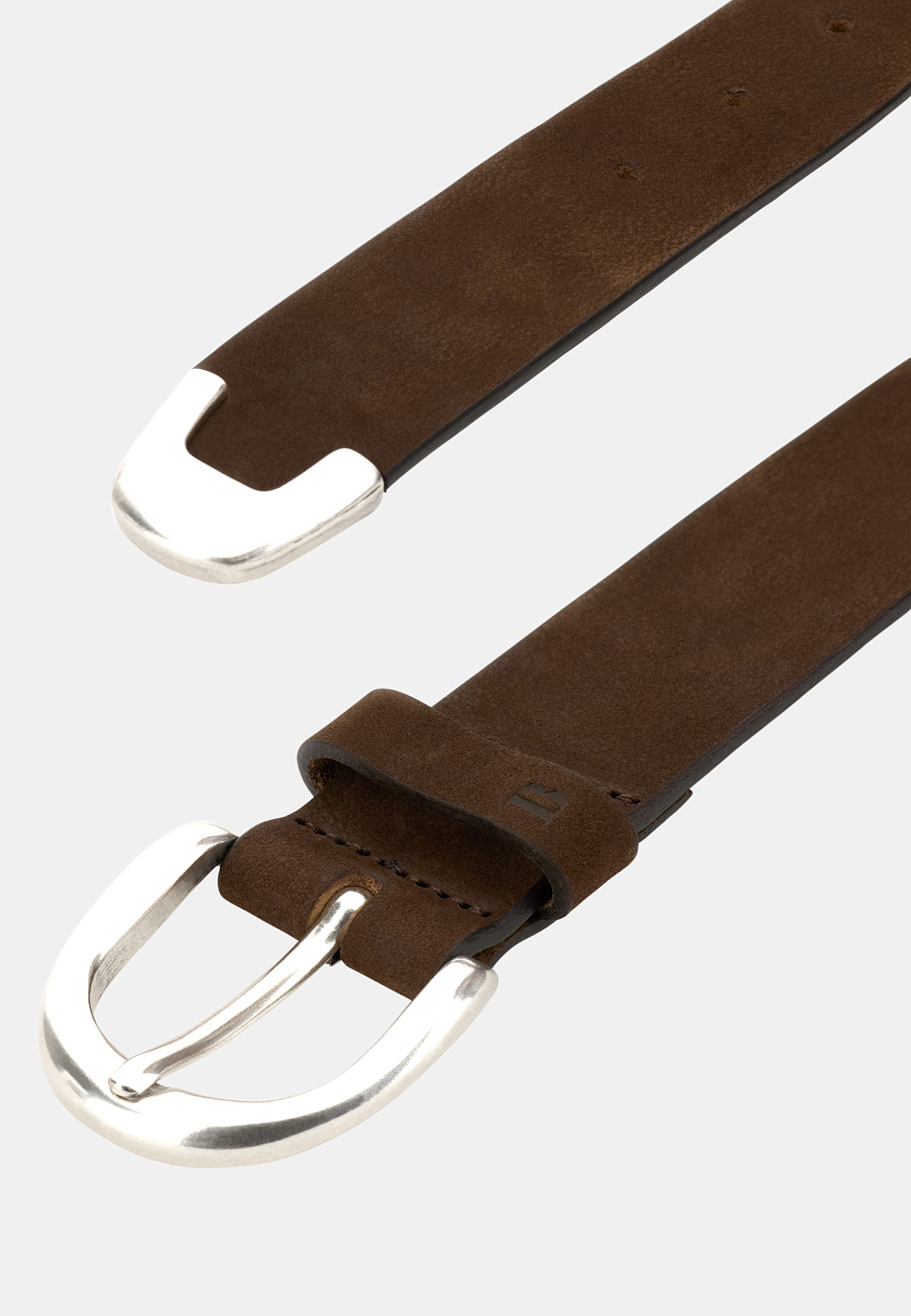 Повседневный ремень из нубука для спорта и фитнеса – фото №  3