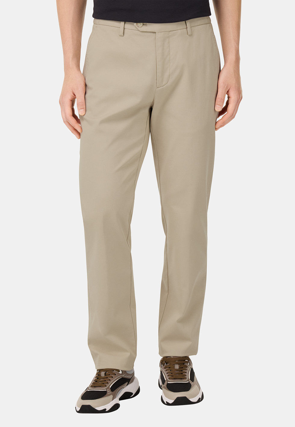 Брюки из эластичного хлопка и тенселя для спорта и фитнеса – фото №  3