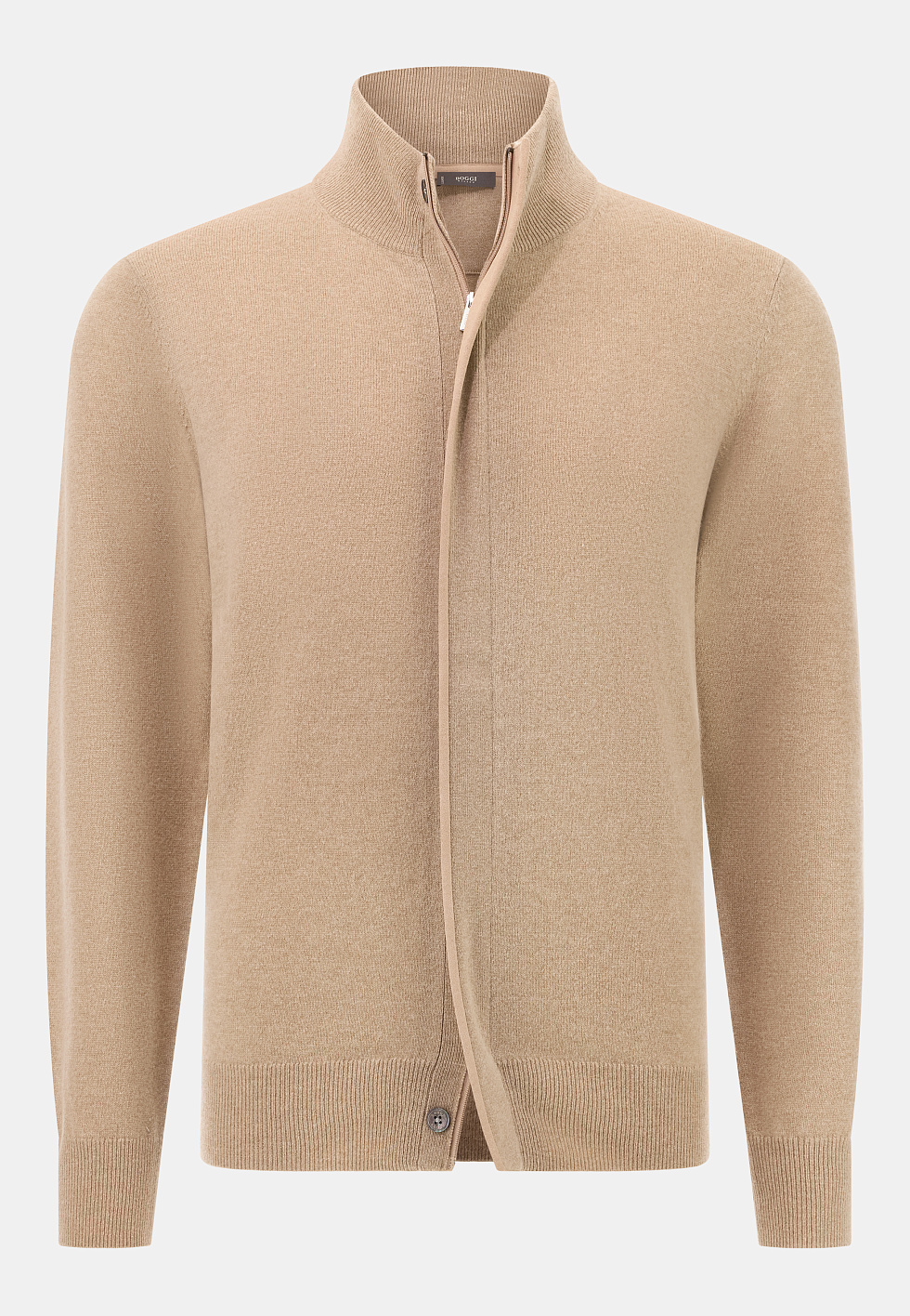 Кардиган на молнии из шерсти с кашемиром для спорта и фитнеса – фото №  6