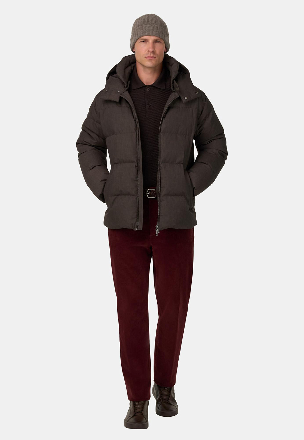 Куртка из технической ткани с гусиным пухом для спорта и фитнеса – фото №  2