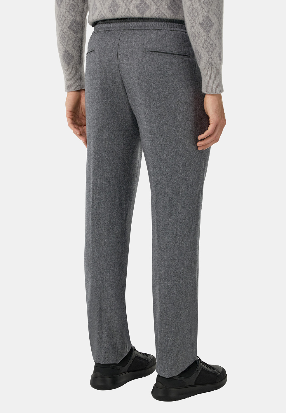 Городские брюки из мериновой шерсти для спорта и фитнеса – фото №  5