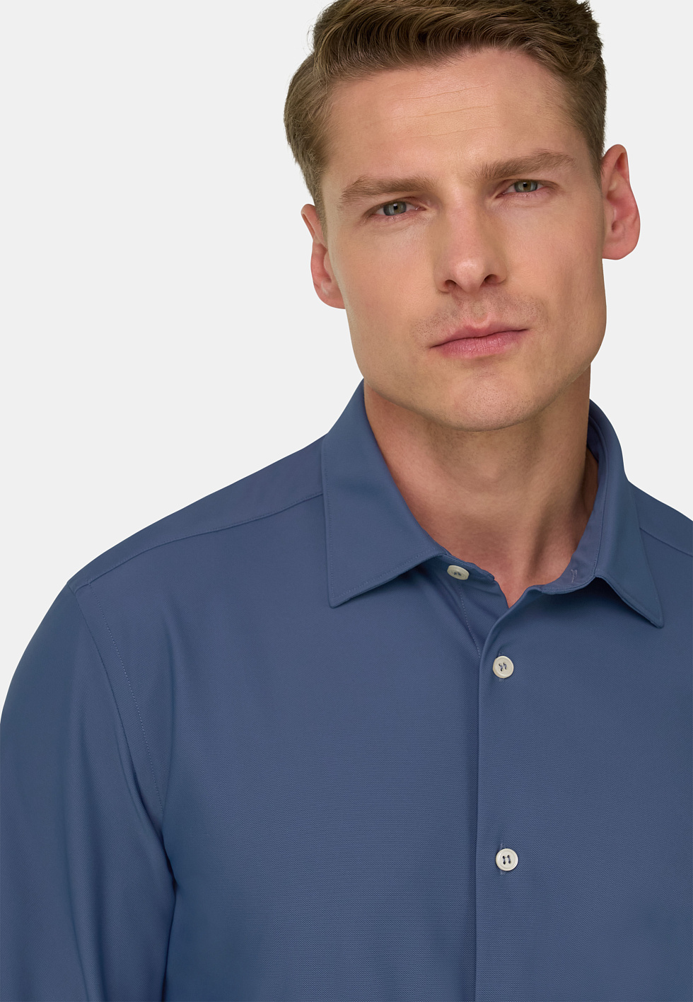 Рубашка B Tech из эластичного нейлона Slim fit для спорта и фитнеса – фото №  5