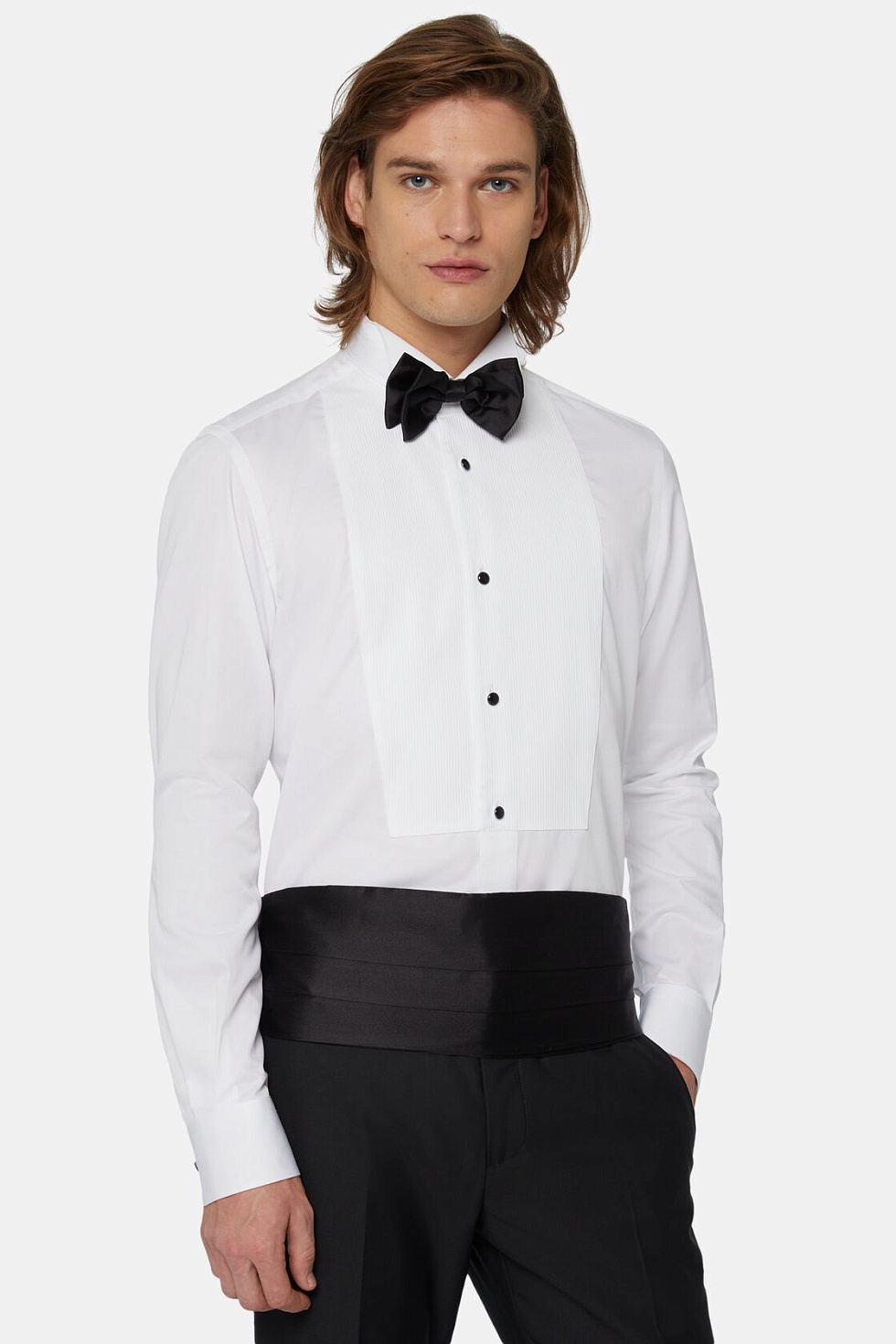 Рубашка из хлопка Slim fit для спорта и фитнеса – фото №  2