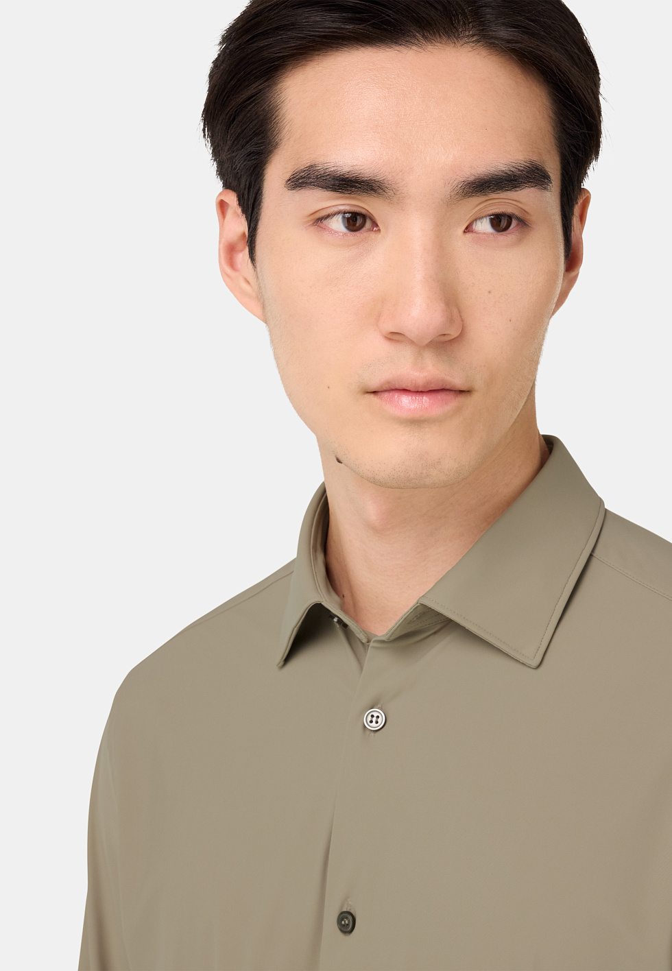 Рубашка B Tech из стрейч-нейлона Slim Fit для спорта и фитнеса – фото №  5