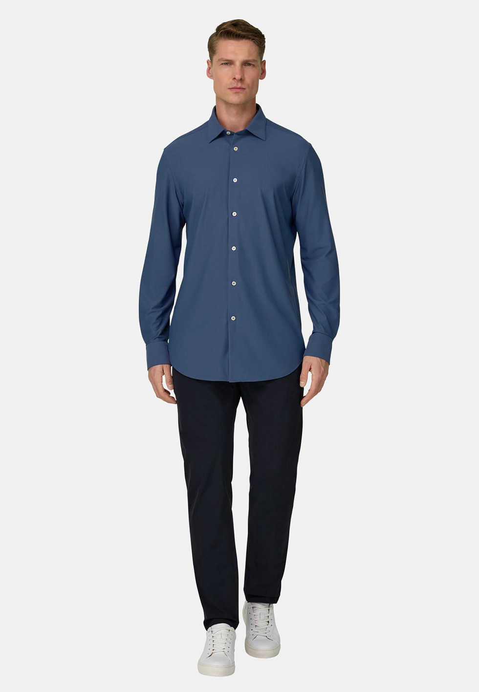 Рубашка B Tech из эластичного нейлона Slim fit для спорта и фитнеса – фото №  2
