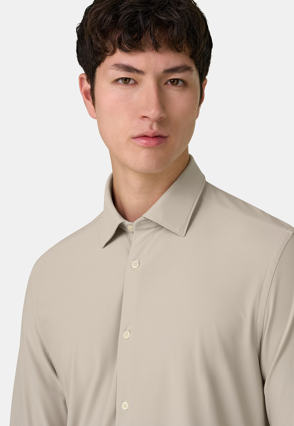 Рубашка B Tech из эластичного нейлона Slim fit для спорта и фитнеса – фото №  5