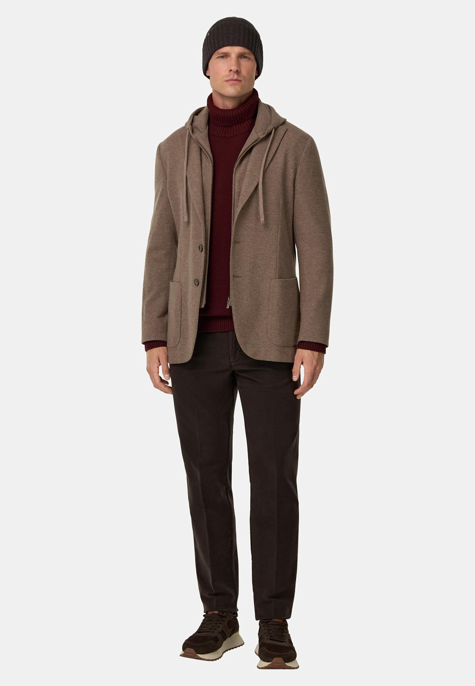 Пиджак из шерсти и кашемира для спорта и фитнеса – фото №  2