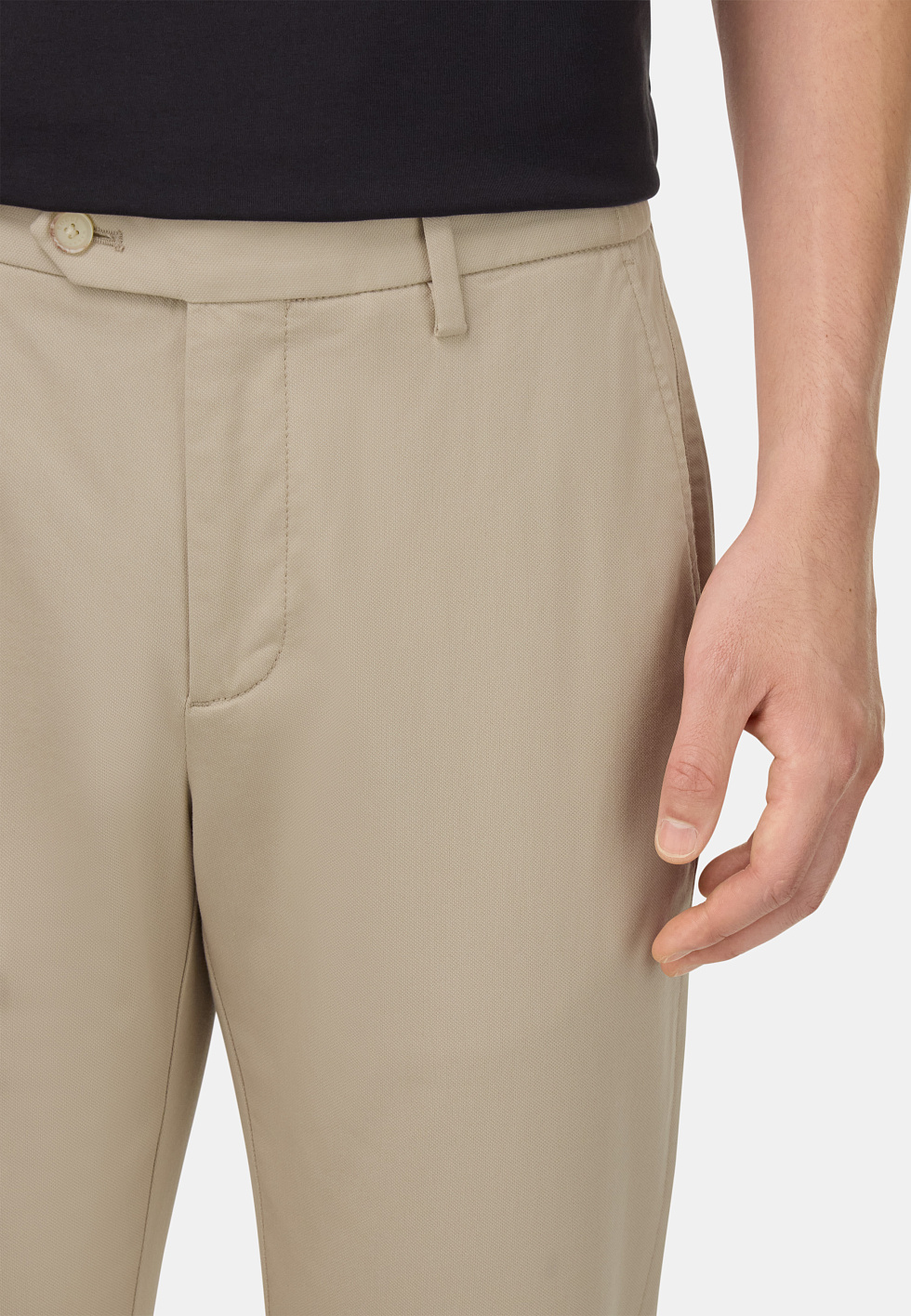 Брюки из эластичного хлопка и тенселя для спорта и фитнеса – фото №  6