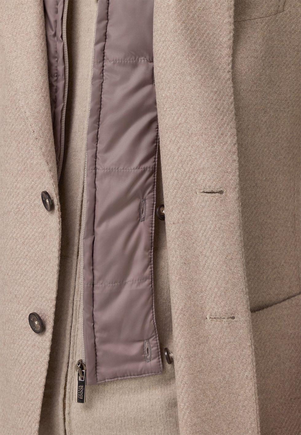 Пиджак из смесовой шерсти с жилетом для спорта и фитнеса – фото №  5