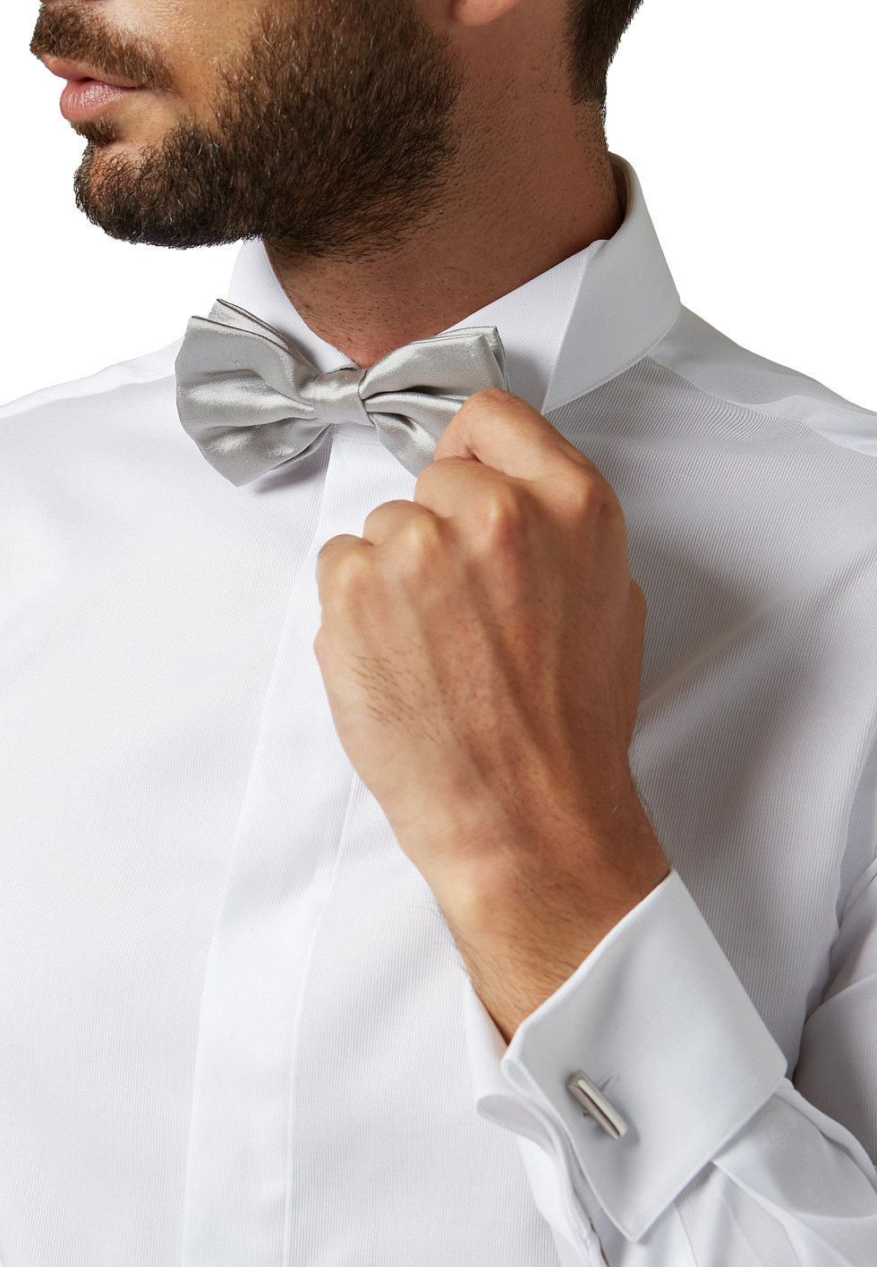 Галстук-бабочка из шёлка для спорта и фитнеса – фото №  3