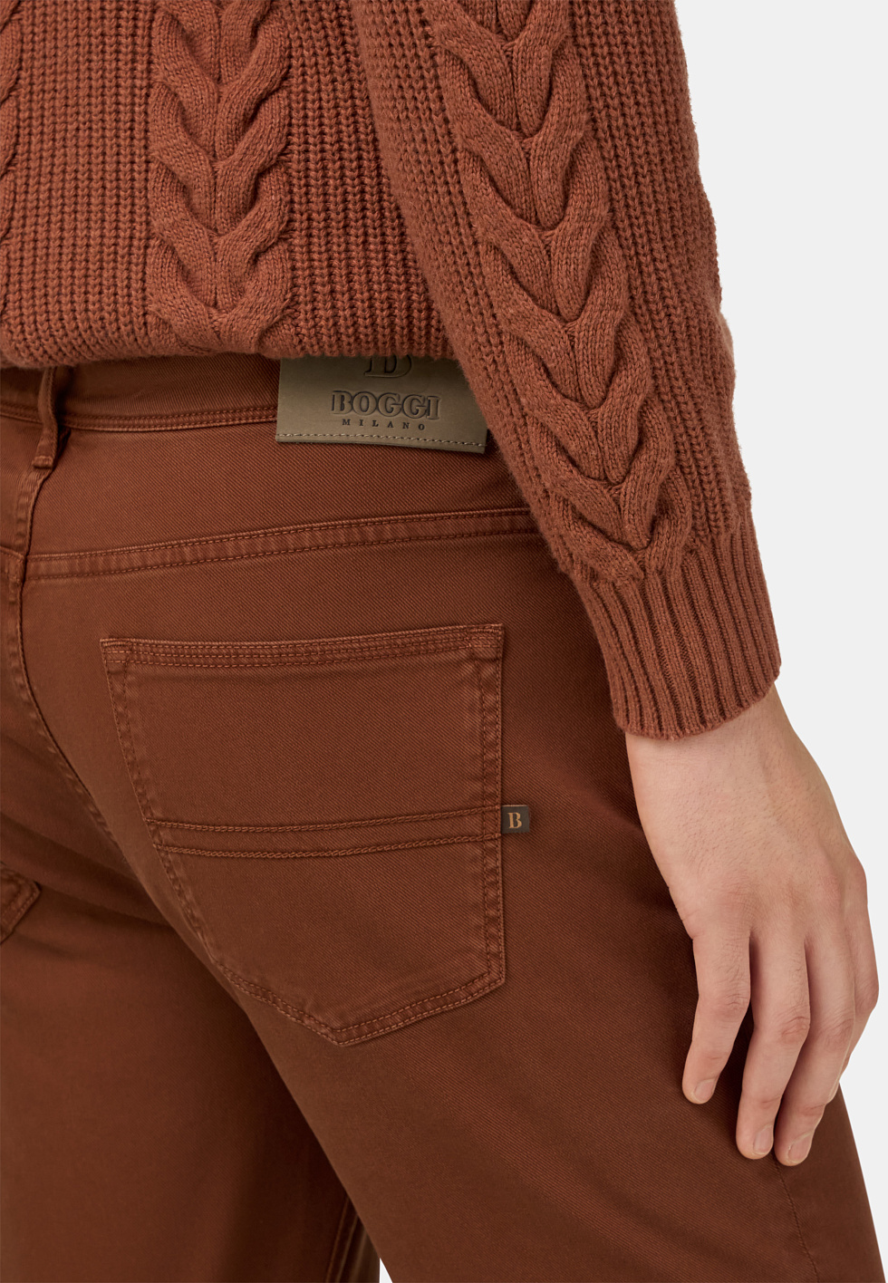 Джинсы из эластичного хлопка с Tencel™ для спорта и фитнеса – фото №  6