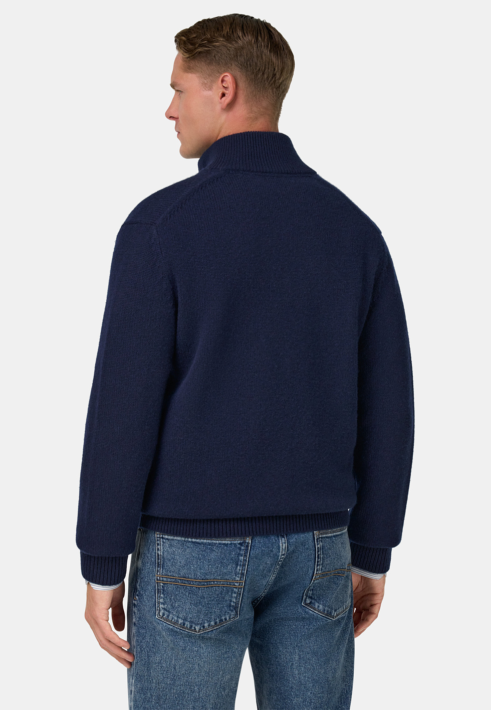 Кардиган на молнии из кашемира для спорта и фитнеса – фото №  4