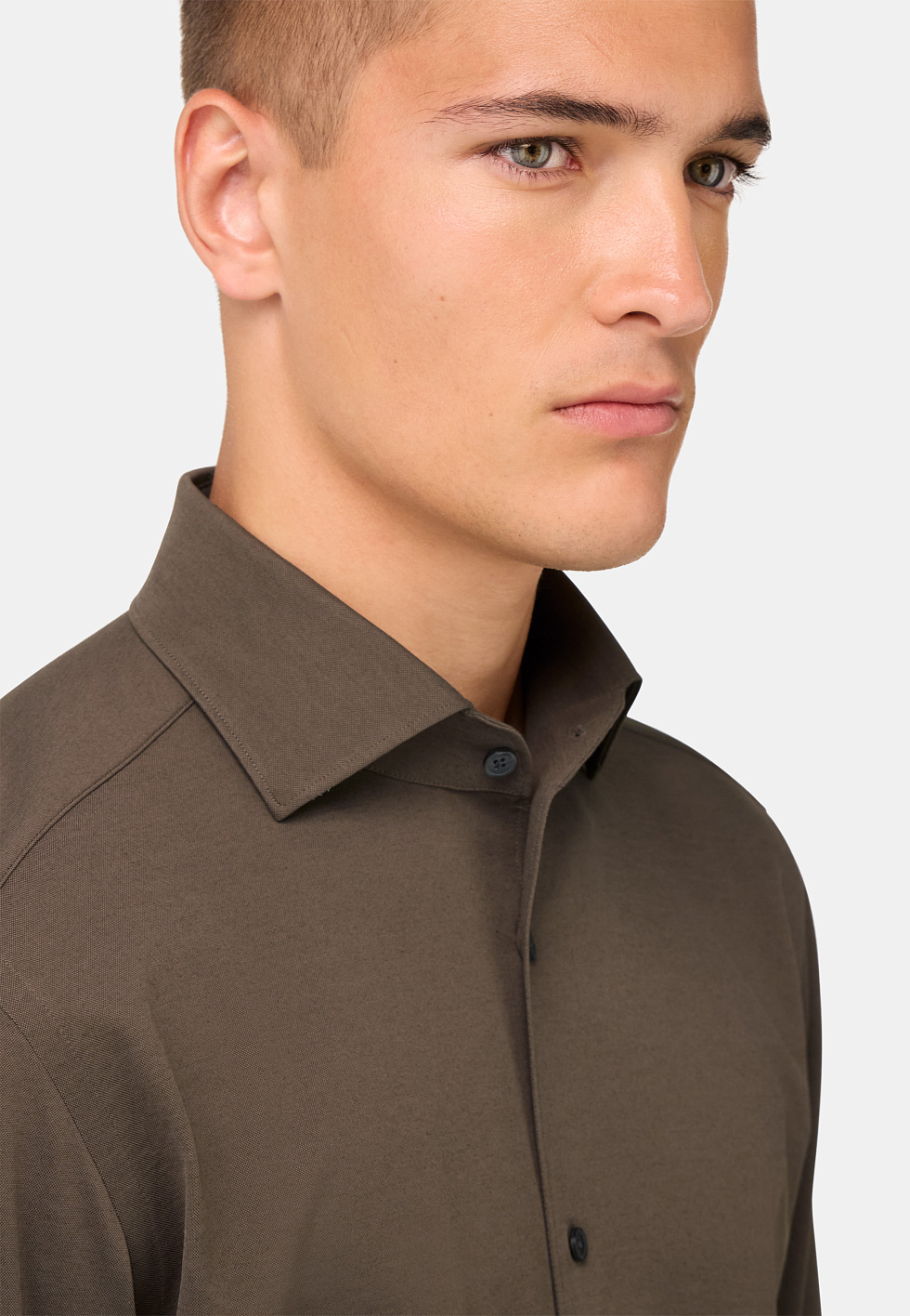 Рубашка из японского джерси Regular Fit для спорта и фитнеса – фото №  5