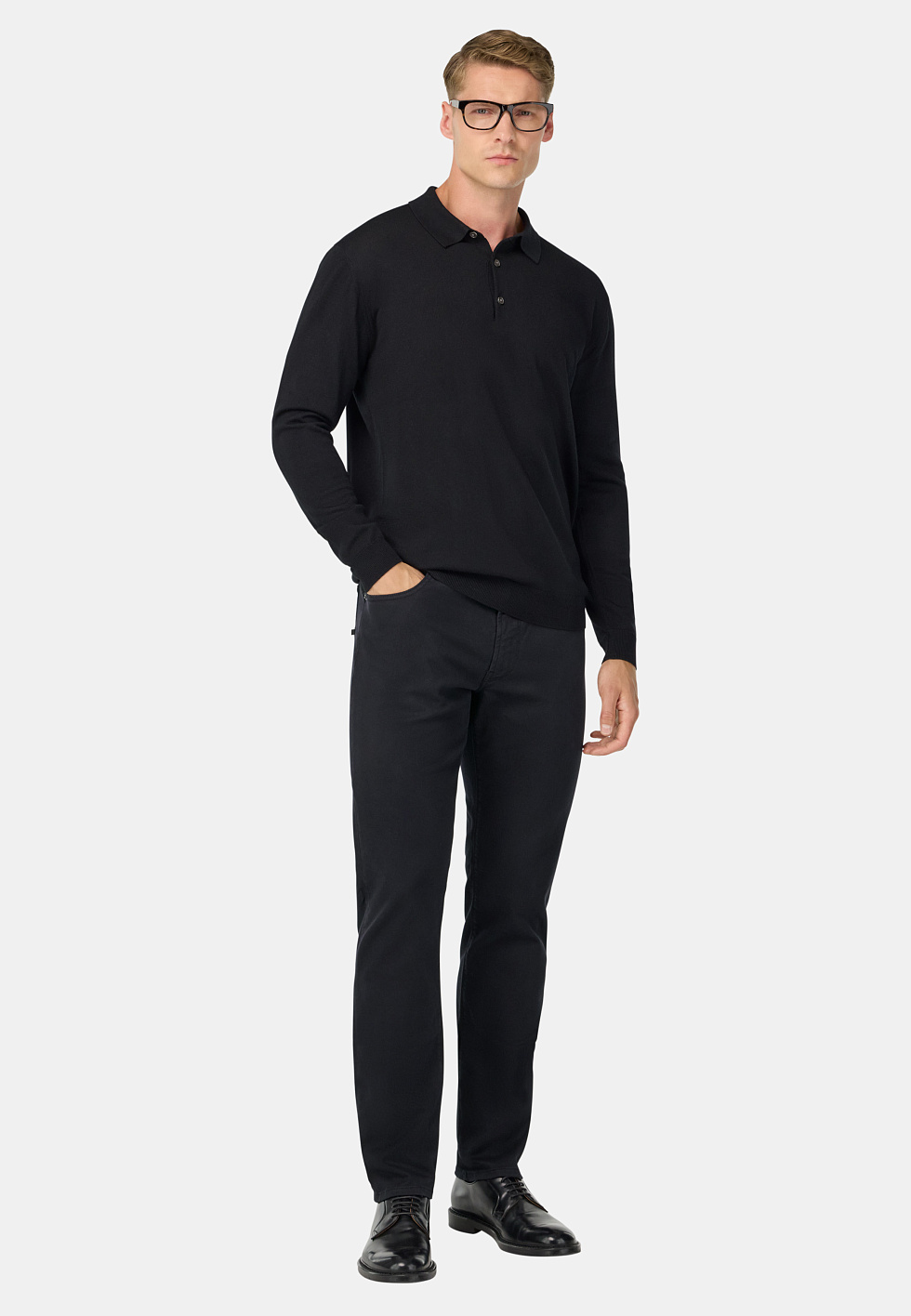 Джинсы из эластичного хлопка с Tencel™ для спорта и фитнеса – фото №  4