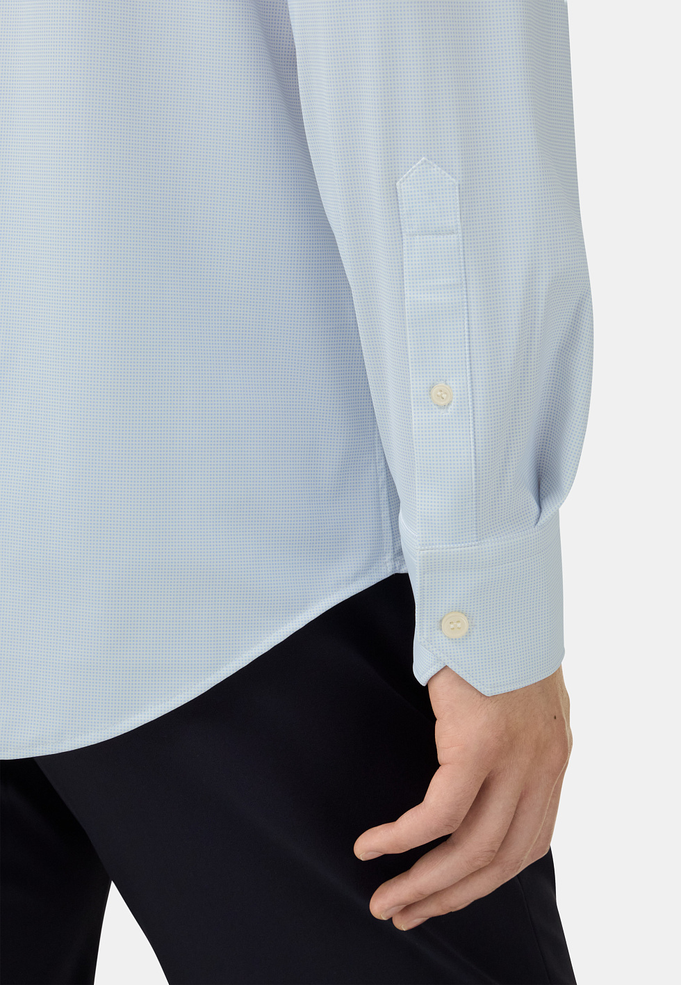 Рубашка B Tech из стрейч-нейлона Slim Fit для спорта и фитнеса – фото №  5
