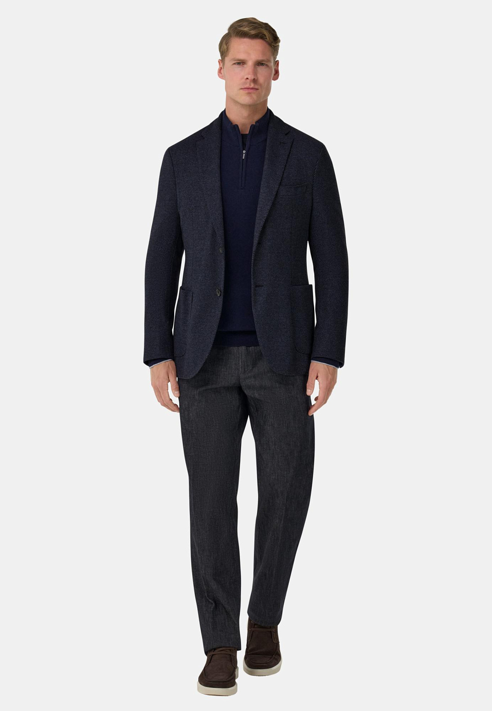 Пиджак B Jersey из хлопкового смесового материала для спорта и фитнеса – фото №  2