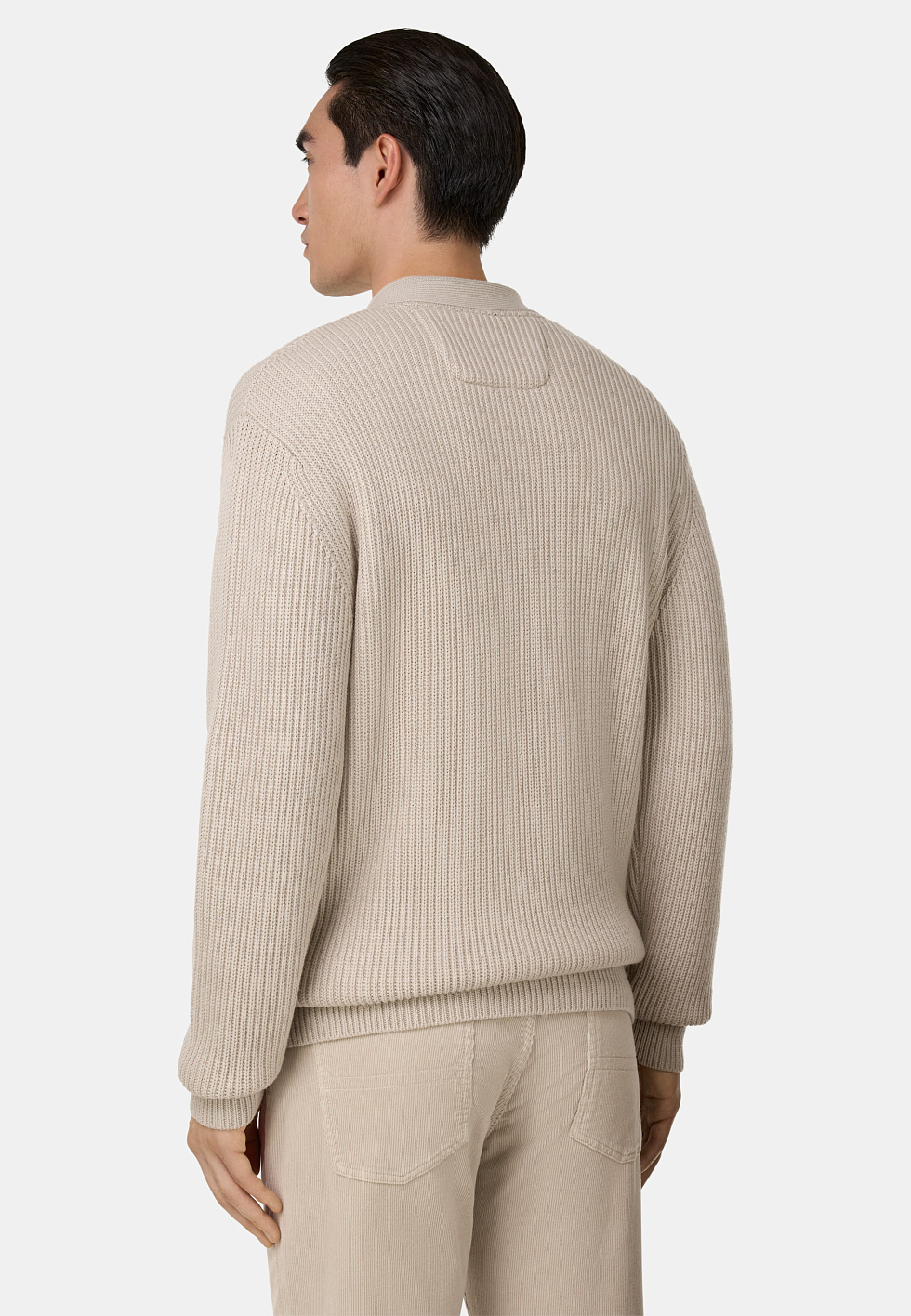 Вязаный кардиган из мериносовой шерсти для спорта и фитнеса – фото №  4