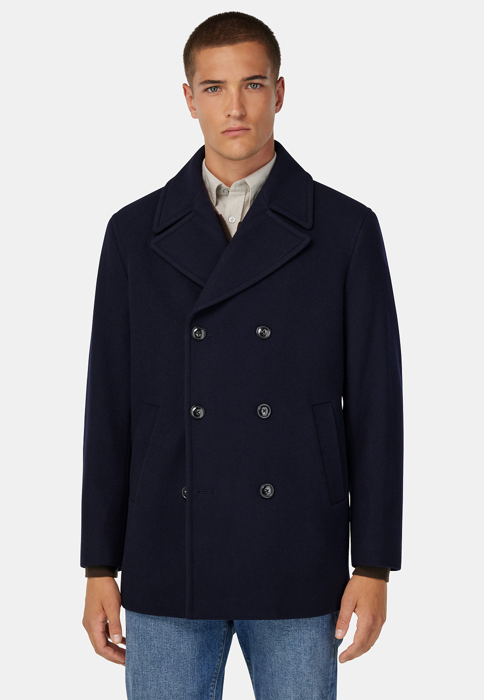 Пальто из шерсти для спорта и фитнеса – фото №  3