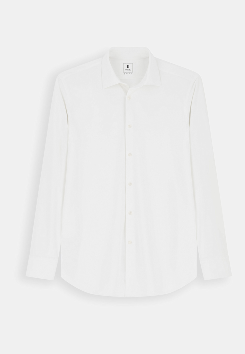 Рубашка приталенного кроя (slim fit) из эластичного нейлона B Tech для спорта и фитнеса – фото №  8