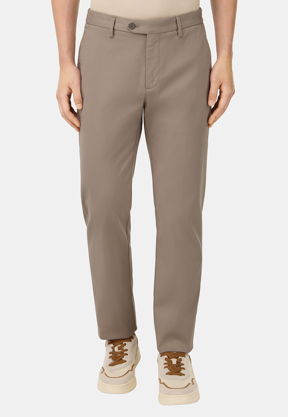 Брюки из эластичного хлопка и тенселя для спорта и фитнеса – фото №  3