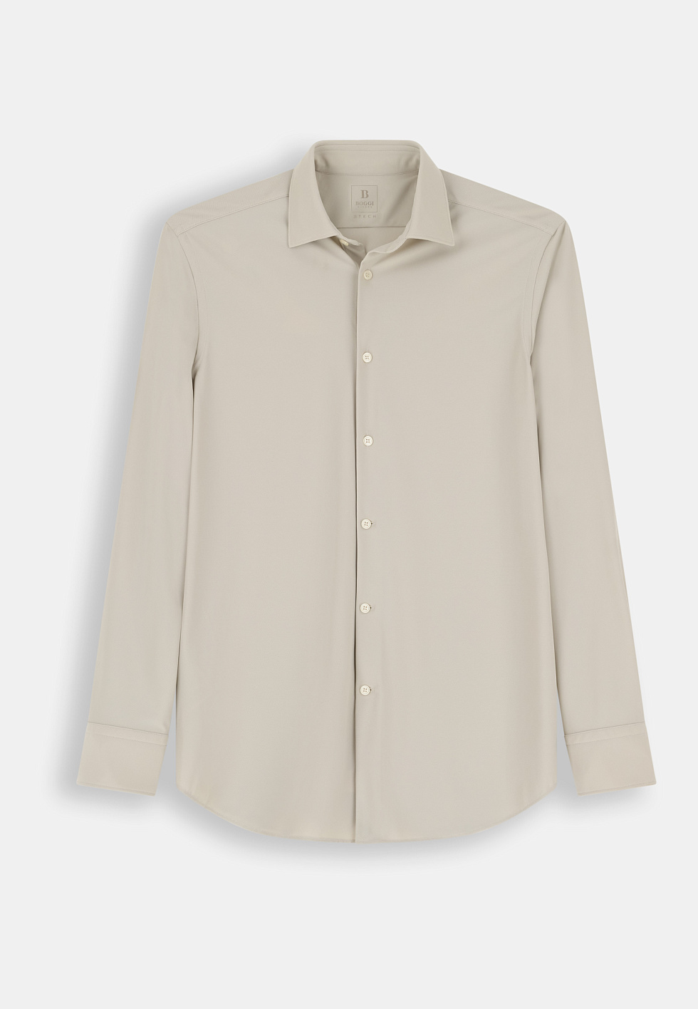 Рубашка приталенного кроя (slim fit) из эластичного нейлона B Tech для спорта и фитнеса – фото №  8