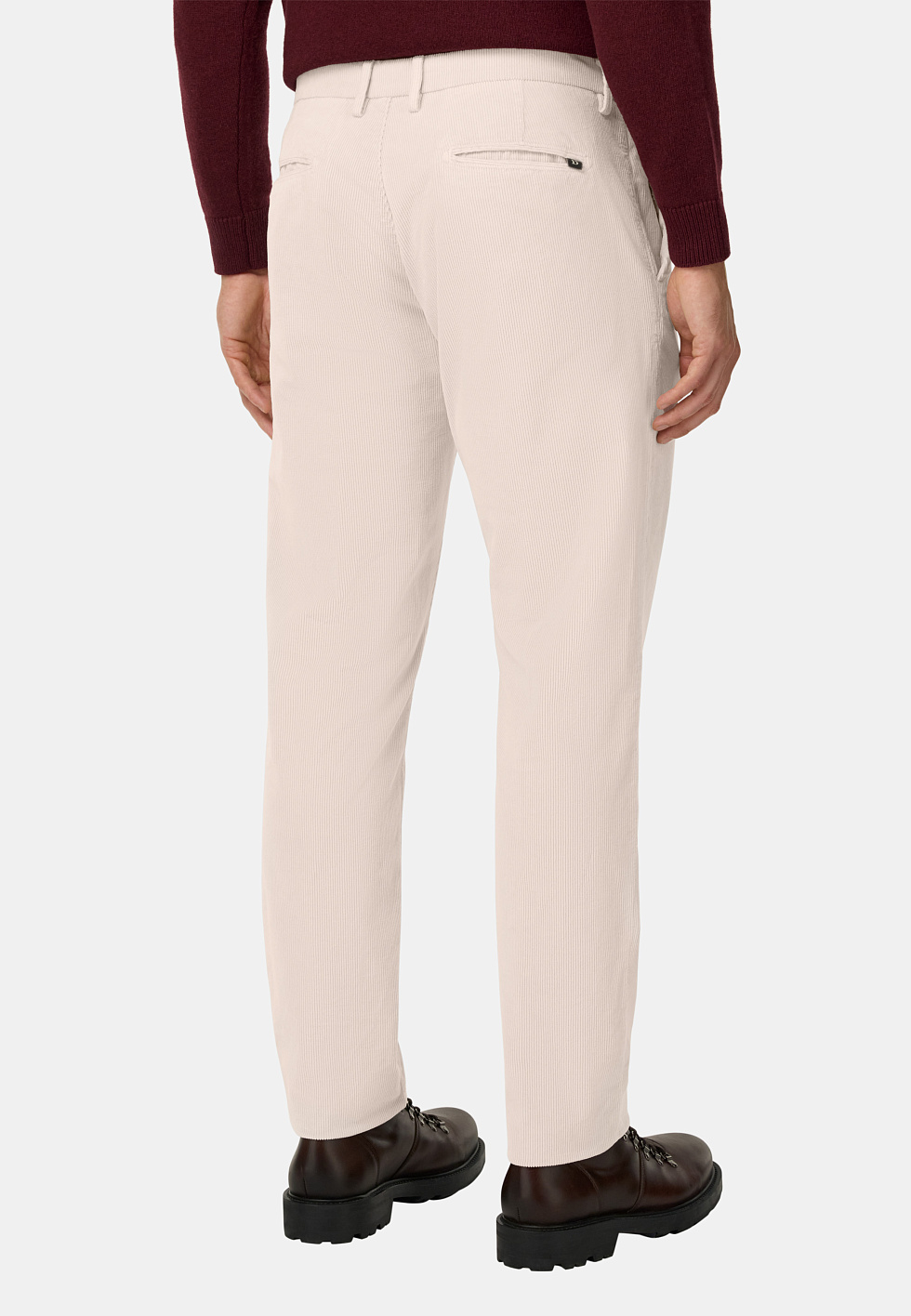 Брюки из эластичного велюра приталенные (slim fit) для спорта и фитнеса – фото №  5