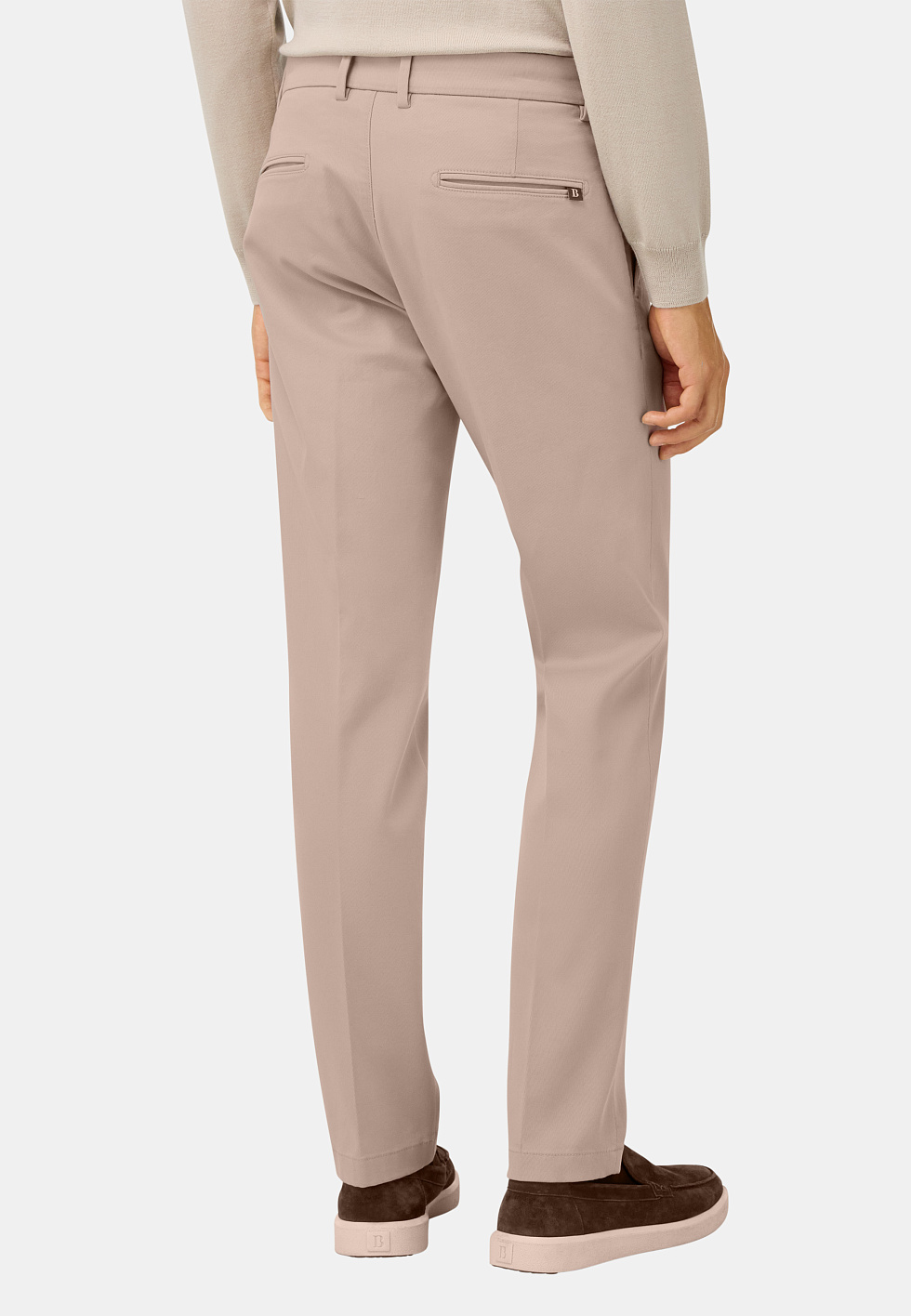 Брюки из эластичного хлопка Slim fit для спорта и фитнеса – фото №  5