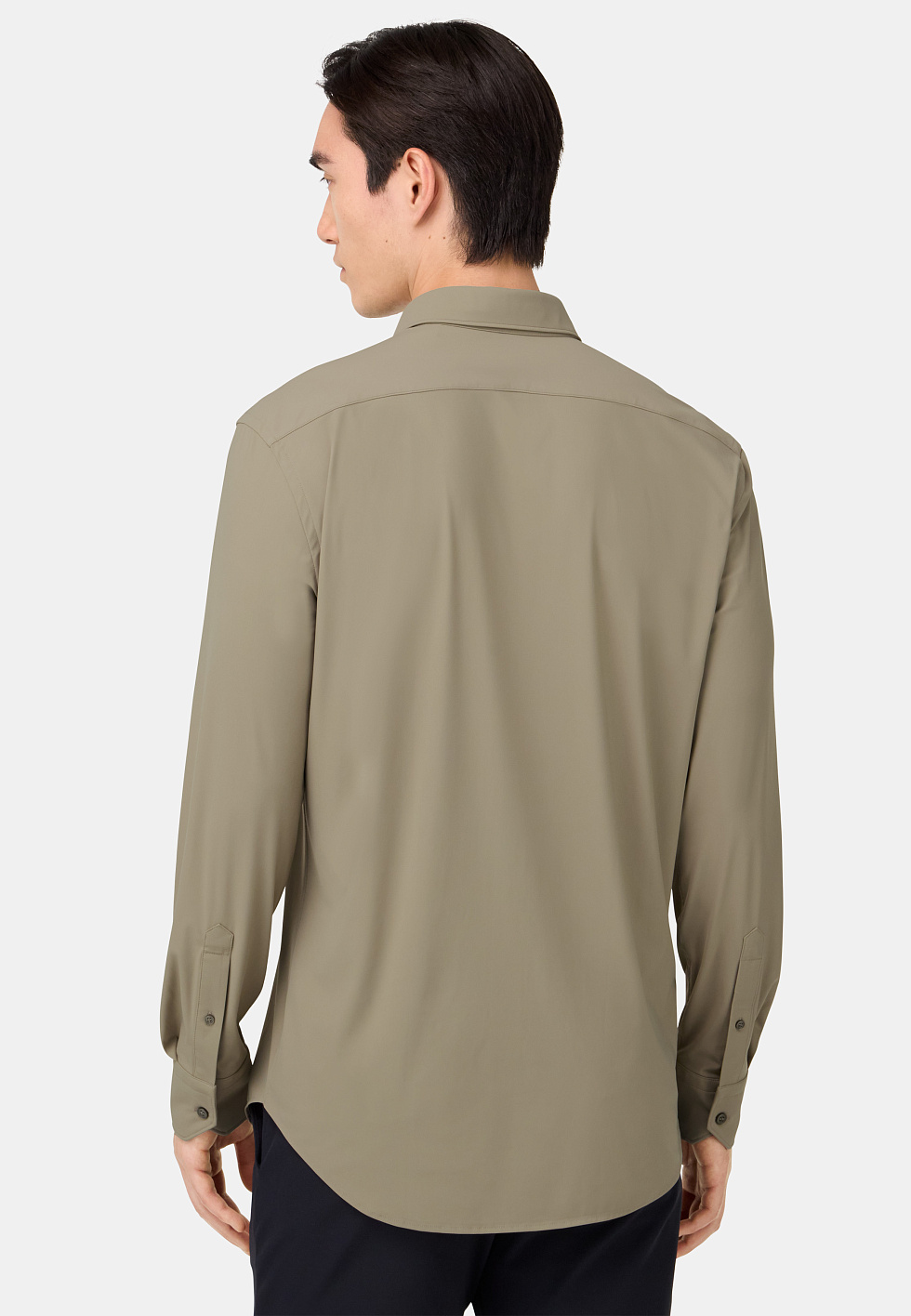 Рубашка B Tech из стрейч-нейлона Slim Fit для спорта и фитнеса – фото №  4