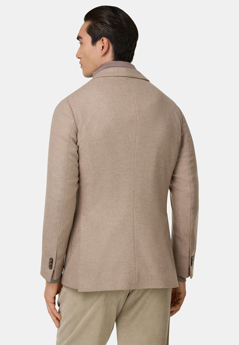 Пиджак из смесовой шерсти с жилетом для спорта и фитнеса – фото №  4