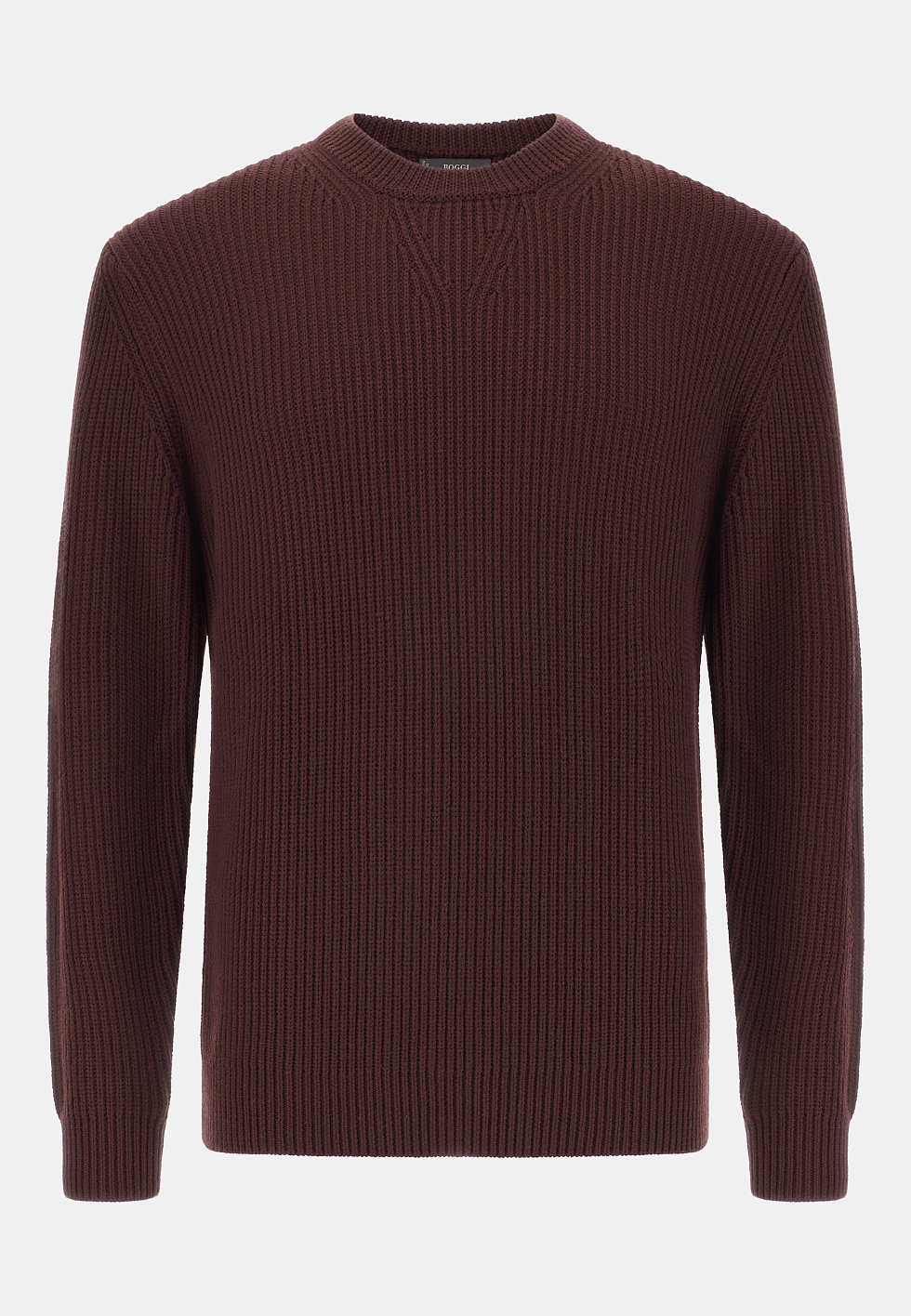 Джемпер с круглым вырезом из мериносовой шерсти для спорта и фитнеса – фото №  6